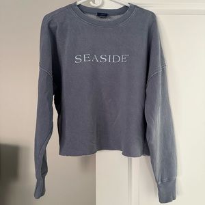 Cropped Seaside sweatshirt